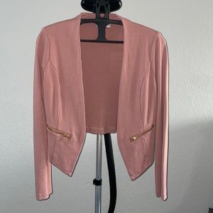 Charlotte Russe pink blazer - Size S